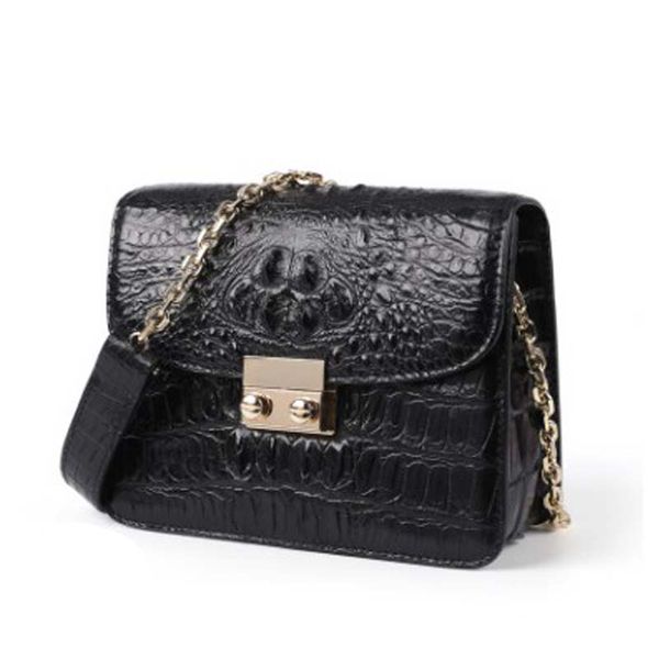 dongou siam crocodile female bag genuine leather fashion chain single shoulder bag inclined shoulder women handbag
dongou siam crocodile female bag genuine leather fashion chain single shoulder bag inclined shoulder women handbag