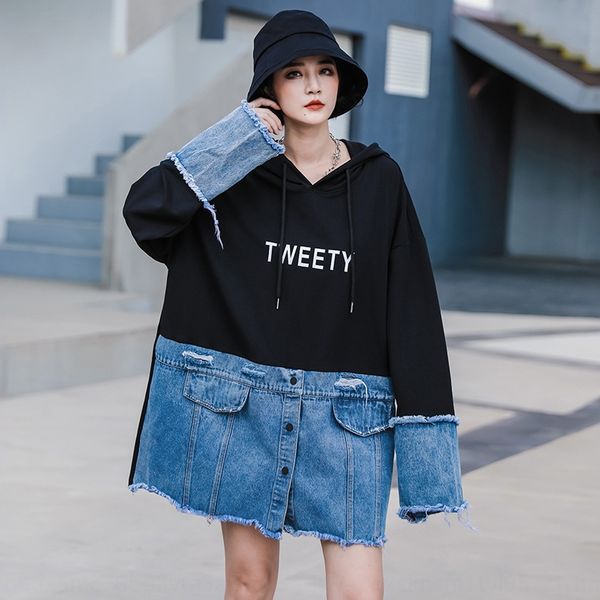 printed skirt ifashion large size women's sweater fashion brand sweater women's loose mid-length printed stitching fake two-piece, Black
printed skirt ifashion large size women's sweater fashion brand sweater women's loose mid-length printed stitching fake two-piece, Black