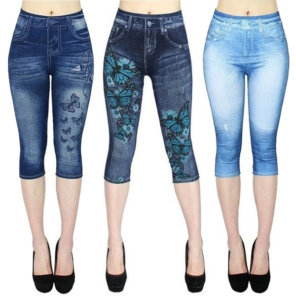 jeggings для женщин коротких леггинсы 4 \ 3 perfect fit искусственные джинсы брюки лето брюки стретч высокой талии капри печатные, Black
jeggings для женщин коротких леггинсы 4 \ 3 perfect fit искусственные джинсы брюки лето брюки стретч высокой талии капри печатные, Black