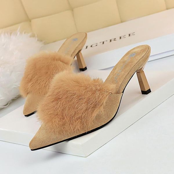 2020 summer women crystal 7cm low high heels mules shales pointy red slides female kitten fur heels slippers purple shoes, Black
2020 summer women crystal 7cm low high heels mules shales pointy red slides female kitten fur heels slippers purple shoes, Black