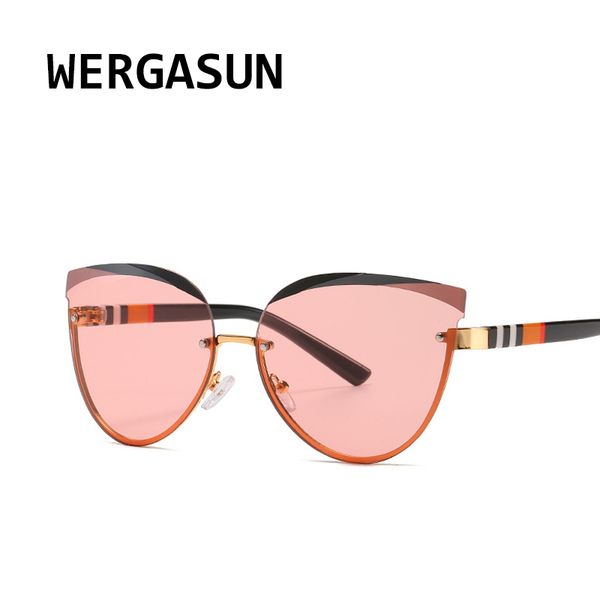 wergasun oversized rimless sunglasses women designer fashion oversized cat eye sunglasses vintage eyewear uv400, White;black
wergasun oversized rimless sunglasses women designer fashion oversized cat eye sunglasses vintage eyewear uv400, White;black
