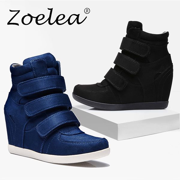 zoelea моды платформы обувь женщина ботильоны hidden клинья comfort кроссовки женский flock повседневный полусапоги femme, Black
zoelea моды платформы обувь женщина ботильоны hidden клинья comfort кроссовки женский flock повседневный полусапоги femme, Black