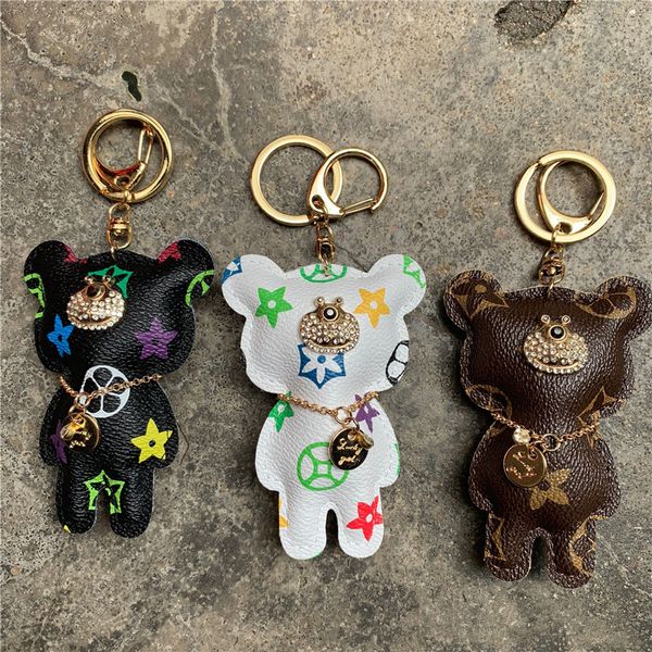 star same style leather diamond-encrusted old flower bear key chain pendant car key pendant h4, Slivery;golden
star same style leather diamond-encrusted old flower bear key chain pendant car key pendant h4, Slivery;golden
