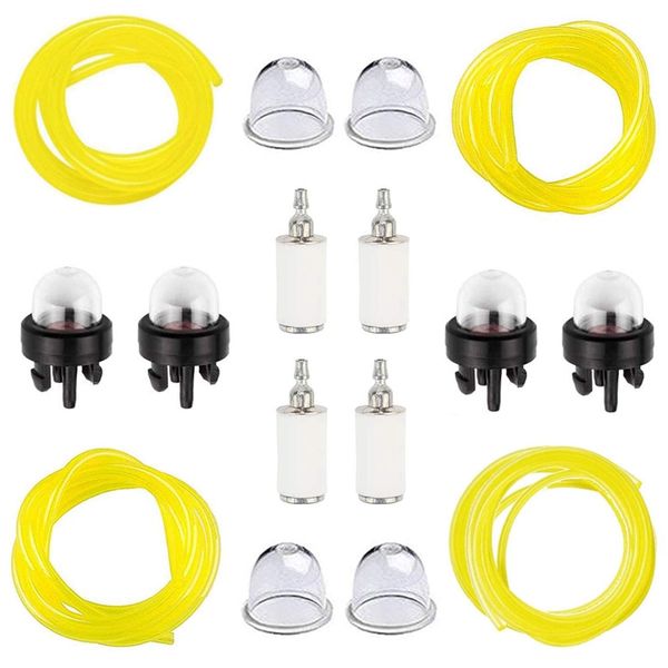 4 sizes feet fuel lines hose with 4 fuel filter and bulb, replacement set for chainsaw string trimmer
4 sizes feet fuel lines hose with 4 fuel filter and bulb, replacement set for chainsaw string trimmer