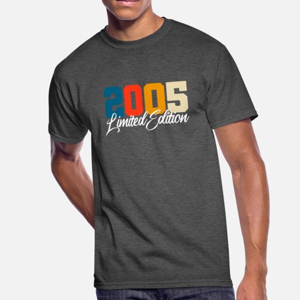 2005 year retro gift idea birthday t shirt men knitted short sleeve crew neck clothes anti-wrinkle comical spring autumn natural shirt
2005 year retro gift idea birthday t shirt men knitted short sleeve crew neck clothes anti-wrinkle comical spring autumn natural shirt