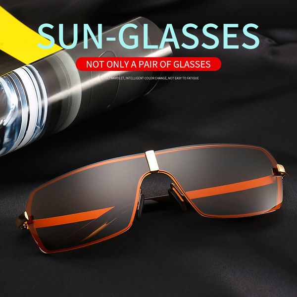 2020 rimless mens polarized sunglasses male oversized sun glasses goggle outdoor driving glasses for accessories uv400 oculos, White;black
2020 rimless mens polarized sunglasses male oversized sun glasses goggle outdoor driving glasses for accessories uv400 oculos, White;black