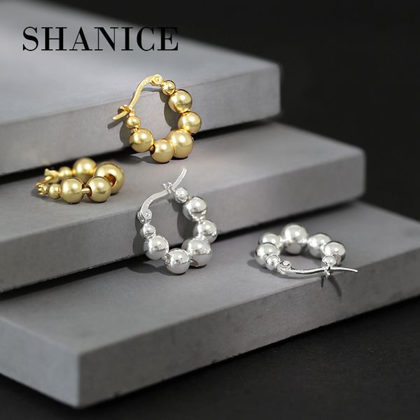 shanice 100% 925 sterling silver earrings for women hoop earrings geometric round beaded earring vintage jewelry accessories 200924, Golden;silver
shanice 100% 925 sterling silver earrings for women hoop earrings geometric round beaded earring vintage jewelry accessories 200924, Golden;silver