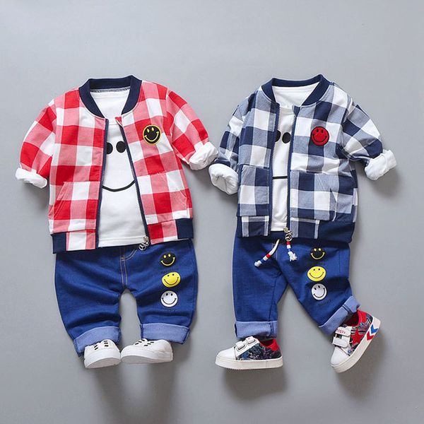 baby clothes boy outfits set outerwear + t-shirts + jean pants baseball sports suit for babies newborn suit baby cloth sets y200803, White
baby clothes boy outfits set outerwear + t-shirts + jean pants baseball sports suit for babies newborn suit baby cloth sets y200803, White