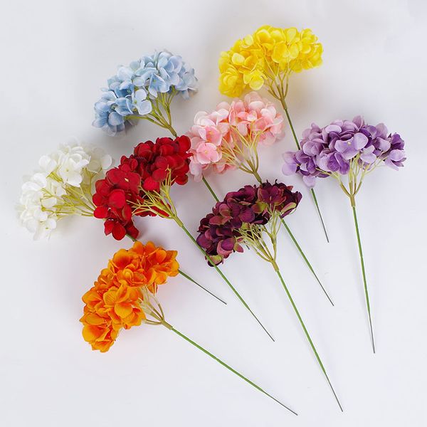 5pcs 96 petals hydrangea artificial flowers silk flowers hydrangea fake with pole for wedding decoration home decoration
5pcs 96 petals hydrangea artificial flowers silk flowers hydrangea fake with pole for wedding decoration home decoration