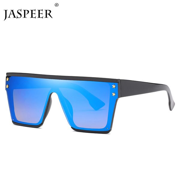 oversized square women sunglasses 2020 vintage flat black blue clear lens one piece men shade mirror uv400, White;black
oversized square women sunglasses 2020 vintage flat black blue clear lens one piece men shade mirror uv400, White;black