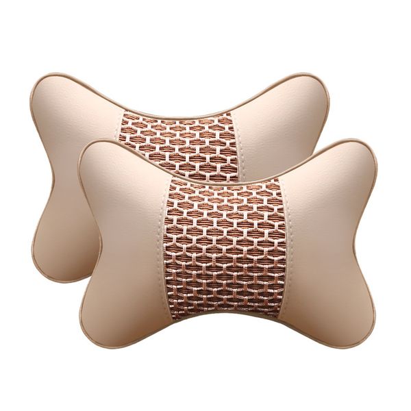car accessories neck pillow neck headrest pillows 2 pieces for car seat cover headrest leather pillows
car accessories neck pillow neck headrest pillows 2 pieces for car seat cover headrest leather pillows