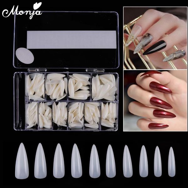 monja 500 pcs transparent natural french nail art false nails ballet uv gel extension half cover fake nail tips manicure tool, Red;gold
monja 500 pcs transparent natural french nail art false nails ballet uv gel extension half cover fake nail tips manicure tool, Red;gold