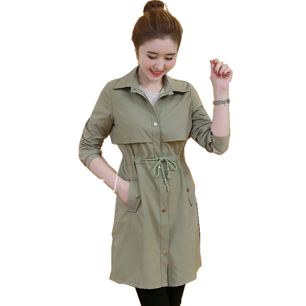women's trench coats fashionable female clothing spring coat slim windbreaker loose korean style youth for women autumn long sleeve 05, Tan;black
women's trench coats fashionable female clothing spring coat slim windbreaker loose korean style youth for women autumn long sleeve 05, Tan;black