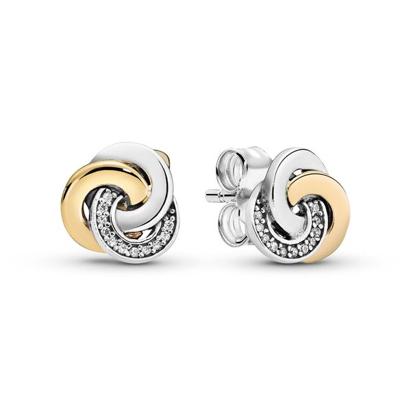authentic ale 925 sterling silver interlinked circles stud earrings women's luxury fashion designer two-tone earrings with pandora gift, Golden;silver
authentic ale 925 sterling silver interlinked circles stud earrings women's luxury fashion designer two-tone earrings with pandora gift, Golden;silver