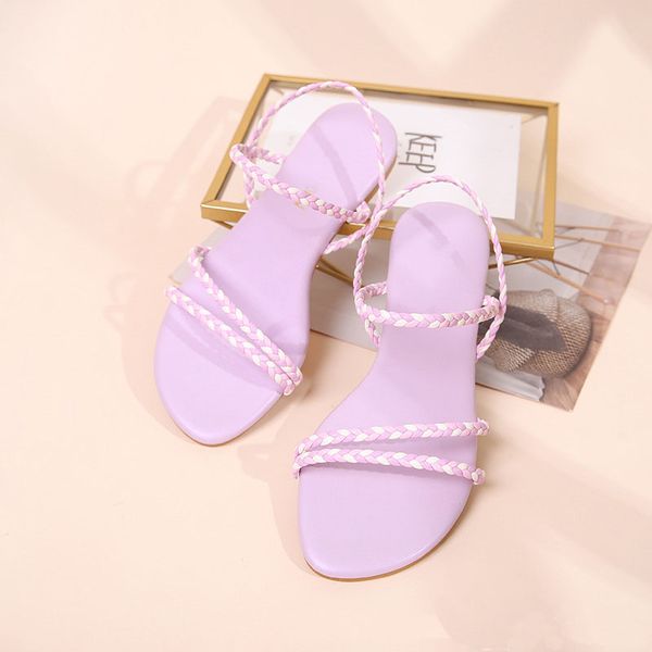 sandals 2021 roman weaving girls sweet sandales femmes open toe flats sandalias fairy style knitted colors block women over size, Black
sandals 2021 roman weaving girls sweet sandales femmes open toe flats sandalias fairy style knitted colors block women over size, Black
