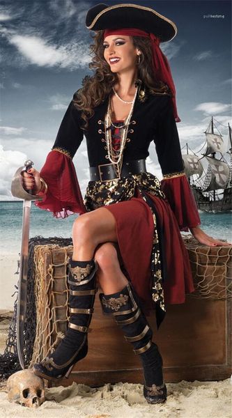 cosplay clothes the pirates theme costume designer halloween and funny dress party womens dresses skull print ladies, Black;red
cosplay clothes the pirates theme costume designer halloween and funny dress party womens dresses skull print ladies, Black;red