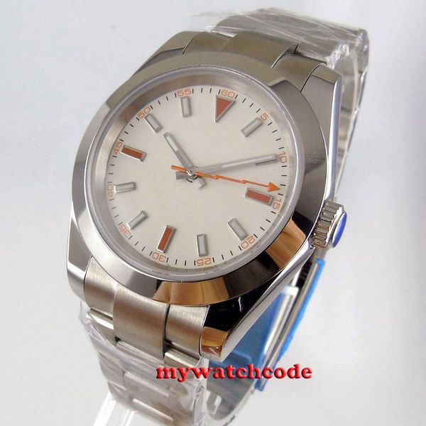 40mm bliger solid 316l stainless steel case mingzhu2813 miyota 8215 movement sapphire glass white dial dress men watch, Slivery;brown
40mm bliger solid 316l stainless steel case mingzhu2813 miyota 8215 movement sapphire glass white dial dress men watch, Slivery;brown