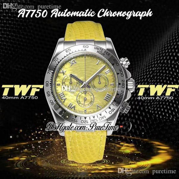 twf eta a7750 автоматический хронограф мужской женский мужские часы лучшее издание тахометра ободок желтый циферблат желтая кожа 116519 pure, Slivery;brown
twf eta a7750 автоматический хронограф мужской женский мужские часы лучшее издание тахометра ободок желтый циферблат желтая кожа 116519 pure, Slivery;brown