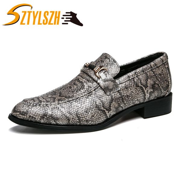 snake pattern printed mens dress shoes pointed toe formal shoes men slip on leather flat loafers zapatos hombre, Black
snake pattern printed mens dress shoes pointed toe formal shoes men slip on leather flat loafers zapatos hombre, Black