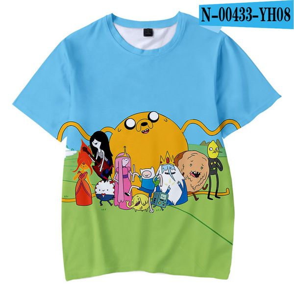 adventure time with finn and jake short-sleeve bottoming novelty luxury 3d print shirts funny comics humor men clothing
adventure time with finn and jake short-sleeve bottoming novelty luxury 3d print shirts funny comics humor men clothing