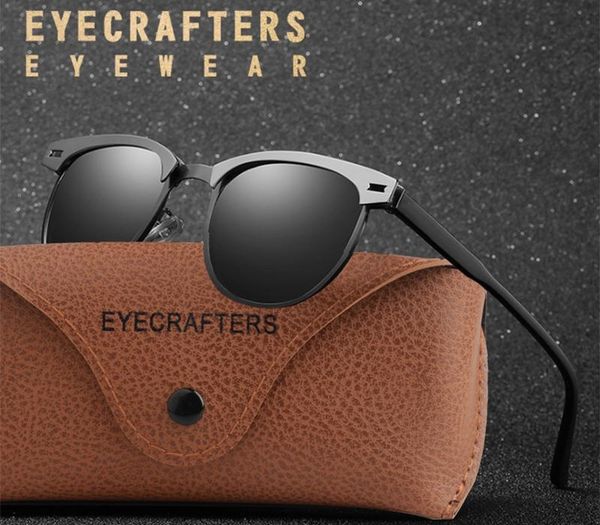 eyecrafters 2020 men glasses retro polarized sunglasses vintage alloy fashion driving uv400 mirrored sunglasses eyewear hd, White;black
eyecrafters 2020 men glasses retro polarized sunglasses vintage alloy fashion driving uv400 mirrored sunglasses eyewear hd, White;black