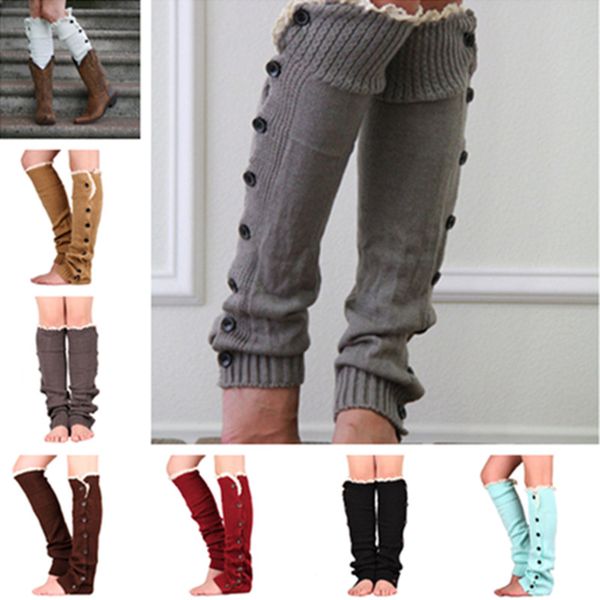 women's warm knitting leg sleeves buttons lace gaiters leg guard boot cuffs socks christmas foot warmer booties sleeve knee stockings e, Pink;yellow
women's warm knitting leg sleeves buttons lace gaiters leg guard boot cuffs socks christmas foot warmer booties sleeve knee stockings e, Pink;yellow