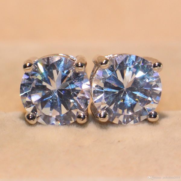 choucong горячее romantic серьги стержня ювелирных изделий для венчания elegant 925 серебро цвет 5a цирконий камень cz алмазный серьги подар, Golden;silver 
choucong горячее romantic серьги стержня ювелирных изделий для венчания elegant 925 серебро цвет 5a цирконий камень cz алмазный серьги подар, Golden;silver