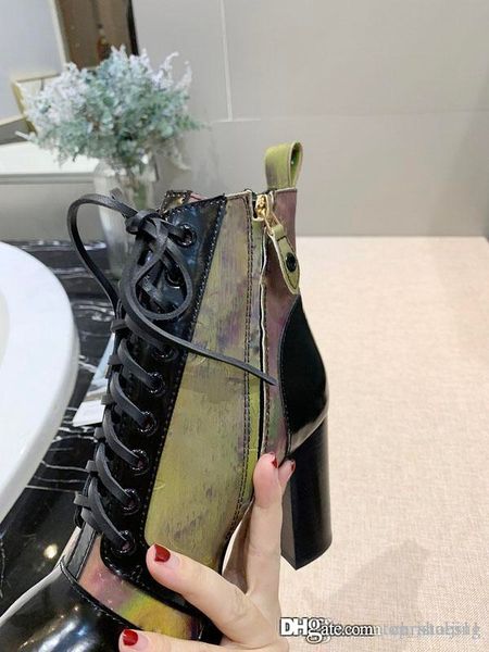brand short boots leather ankle boots women high heel 10cm chunky heel winter luxury women shoes martin boots designers w1, Black
brand short boots leather ankle boots women high heel 10cm chunky heel winter luxury women shoes martin boots designers w1, Black
