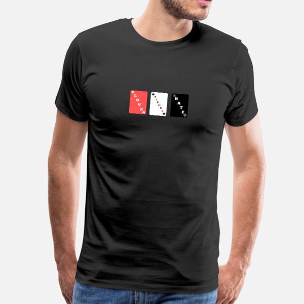 love trumps hate playing cards style t shirt men designer cotton round collar novelty crazy comical spring novelty shirt
love trumps hate playing cards style t shirt men designer cotton round collar novelty crazy comical spring novelty shirt