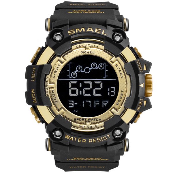 wristwatches watches men smael brand 50m water resistant sports watch armygreen men's digital antishock clock relojes hombre, Slivery;brown
wristwatches watches men smael brand 50m water resistant sports watch armygreen men's digital antishock clock relojes hombre, Slivery;brown