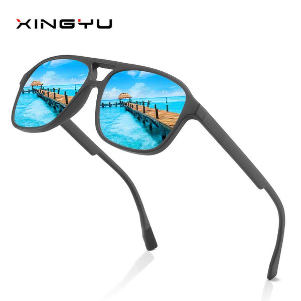 xingyu colorful film sport black frame polarized sunglasses men women square classic vintage driving sun glaases eyewear, White;black
xingyu colorful film sport black frame polarized sunglasses men women square classic vintage driving sun glaases eyewear, White;black