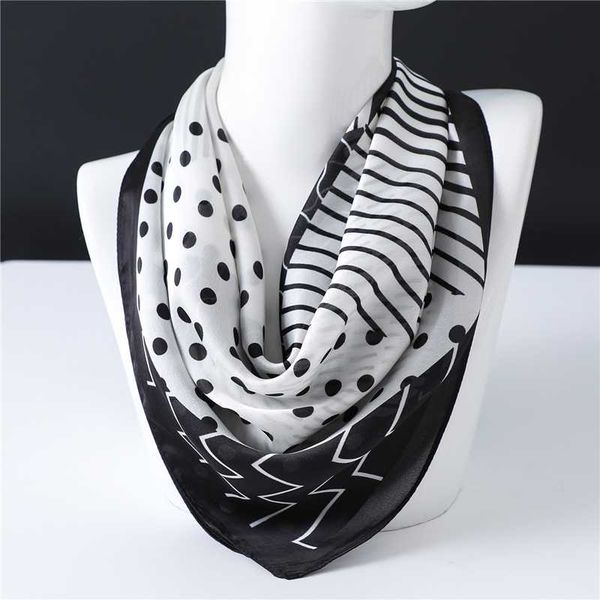 2020 spring new fashion geometry scarves dot striped pattern silk scarf women brand designer shawls lady neck scarfs bandana, Blue;gray
2020 spring new fashion geometry scarves dot striped pattern silk scarf women brand designer shawls lady neck scarfs bandana, Blue;gray