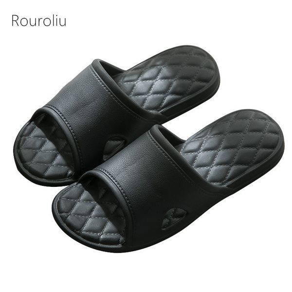 rouroliu 2020 women summer eva slippers candy indoor slides flat heel non-slip bathroom shoes flip flops, Black
rouroliu 2020 women summer eva slippers candy indoor slides flat heel non-slip bathroom shoes flip flops, Black