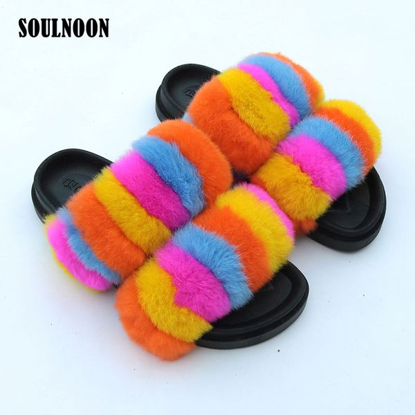 slippers women furry slides multi-color fur fluffy ladies soft flat home leopard plush luxury flip flops, Black
slippers women furry slides multi-color fur fluffy ladies soft flat home leopard plush luxury flip flops, Black