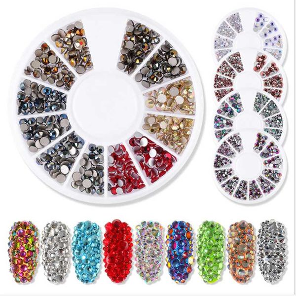 nail art kits 1 box rhinestones mixed colors glass flat-back ab crystal 3d charm gems diy manicure decoration
nail art kits 1 box rhinestones mixed colors glass flat-back ab crystal 3d charm gems diy manicure decoration