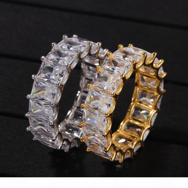 2019 new style men women hip hop iced out bling ring square zircon hiphop charm ring jewelry for luxury gifts, Silver
2019 new style men women hip hop iced out bling ring square zircon hiphop charm ring jewelry for luxury gifts, Silver