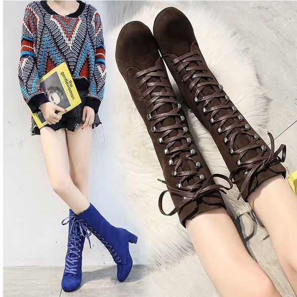 knee high boots for women shoes women vintage mid-calf boots ladies casual lace up high heels 2020 autumn winter boot big size, Black
knee high boots for women shoes women vintage mid-calf boots ladies casual lace up high heels 2020 autumn winter boot big size, Black