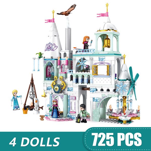 building blocks compatible legoing princess ice castle clock tower windmill 2020 toys gift for girls friends child 725pcs
building blocks compatible legoing princess ice castle clock tower windmill 2020 toys gift for girls friends child 725pcs