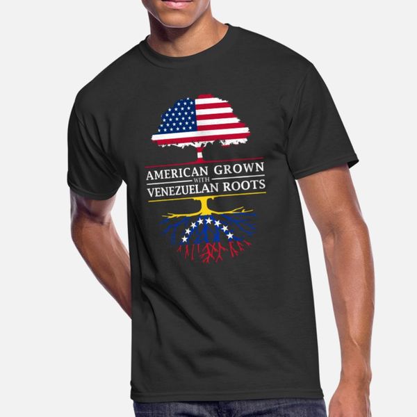 american grown with venezuelan roots venezuela t shirt men designs cotton s-3xl letters fit comical spring leisure shirt
american grown with venezuelan roots venezuela t shirt men designs cotton s-3xl letters fit comical spring leisure shirt