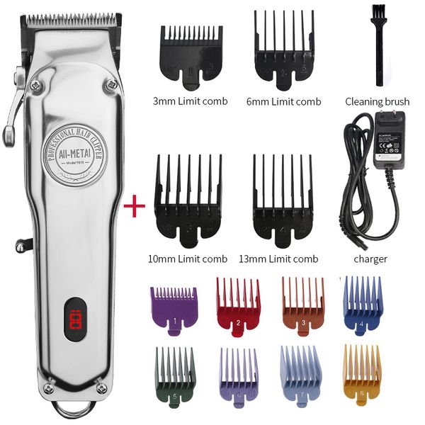 all-metal barber hair clipper professional electric trimmer men cordless hair cutter machine hair cut magic rechargeable
all-metal barber hair clipper professional electric trimmer men cordless hair cutter machine hair cut magic rechargeable