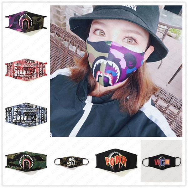 designers face masks cotton cloth masks for women men anti dust masks shark print color matching mask cover cycling face cover stock d5808
designers face masks cotton cloth masks for women men anti dust masks shark print color matching mask cover cycling face cover stock d5808