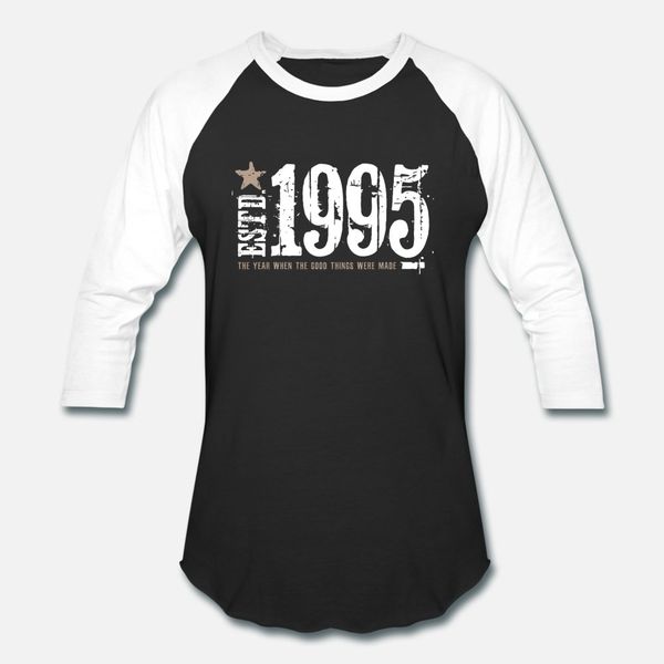 estd 1995 t shirt men custom short sleeve round neck outfit famous fashion spring autumn trend shirt
estd 1995 t shirt men custom short sleeve round neck outfit famous fashion spring autumn trend shirt