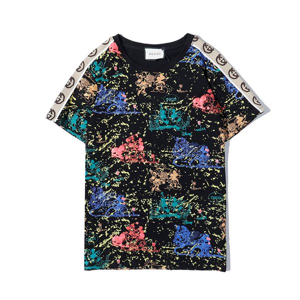 men's t shirts short sleeves men women printing t shirts summer fashion casual streetwear cotton tees, White;black
men's t shirts short sleeves men women printing t shirts summer fashion casual streetwear cotton tees, White;black