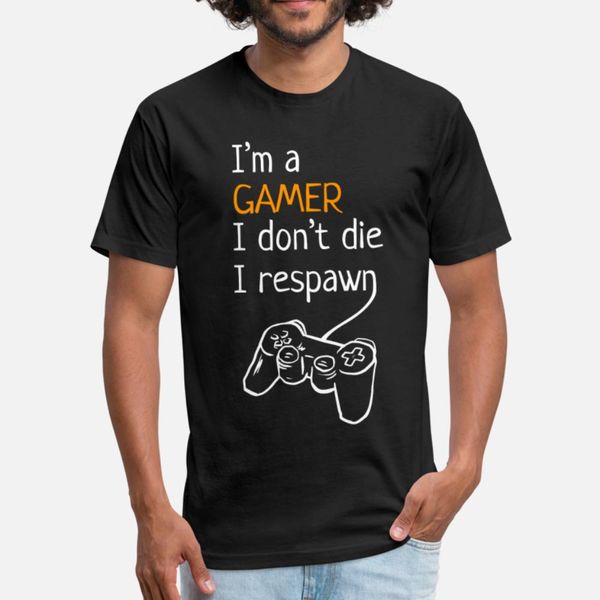 i'm a gamer i don't die i respawn t shirt men knitted cotton s-xxxl formal fit comfortable spring autumn cool shirt
i'm a gamer i don't die i respawn t shirt men knitted cotton s-xxxl formal fit comfortable spring autumn cool shirt