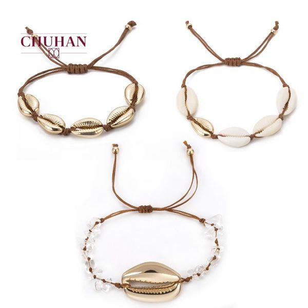 chuhan bohemia vintage shell rope chain bracelet women beach sea shell bracelet anklet jewelry suit lovers gift c203, Golden;silver
chuhan bohemia vintage shell rope chain bracelet women beach sea shell bracelet anklet jewelry suit lovers gift c203, Golden;silver