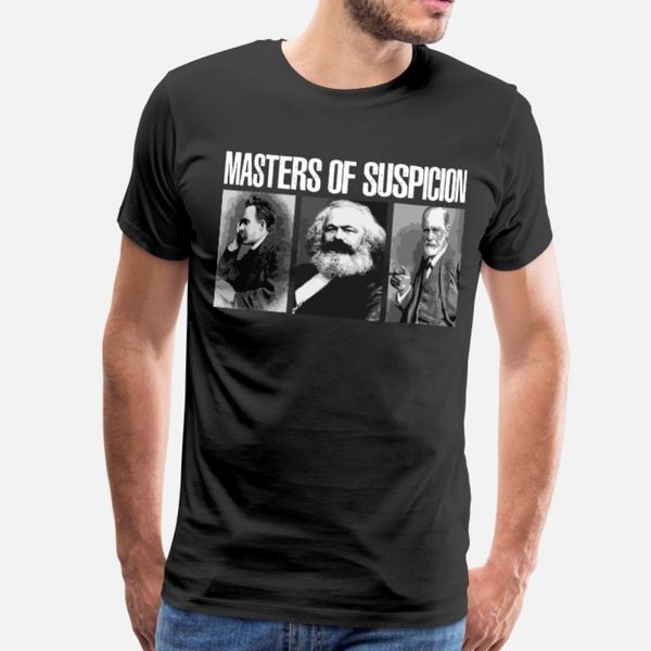 philosophy master of suspicion marx ni t shirt men printing tee shirt size s-3xl basic solid fitness funny casual summer style letter shirt
philosophy master of suspicion marx ni t shirt men printing tee shirt size s-3xl basic solid fitness funny casual summer style letter shirt