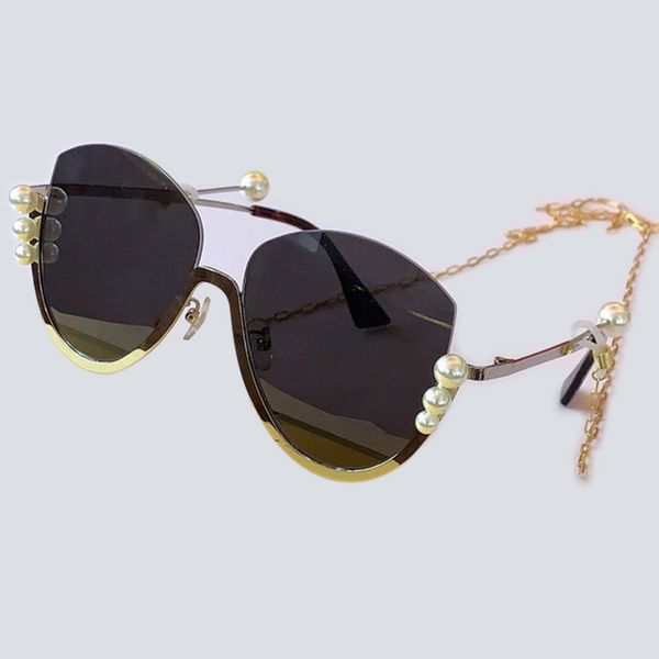 oval sunglasses for women 2020 new design fashion trend sun glasses with pearl and chain uv400 lentes de sol mujer, White;black
oval sunglasses for women 2020 new design fashion trend sun glasses with pearl and chain uv400 lentes de sol mujer, White;black
