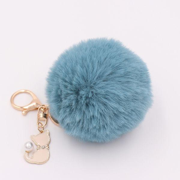 key chain cat fur keychain pompom fake fur ball key chain pompon keyring bag charms key ring ing, Silver
key chain cat fur keychain pompom fake fur ball key chain pompon keyring bag charms key ring ing, Silver