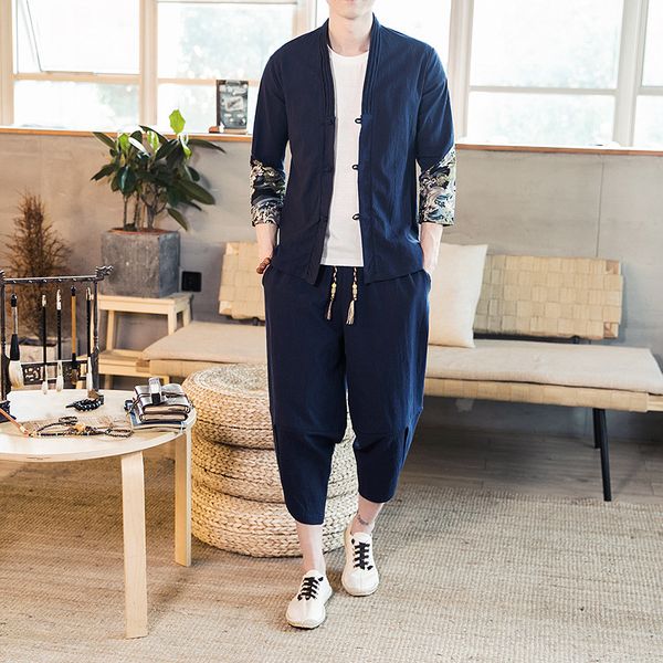 summer men sweatsuits sportswear linen loose chinese traditional suit sweatshirt+pant casual jogger workout meditation yoga set, White;red
summer men sweatsuits sportswear linen loose chinese traditional suit sweatshirt+pant casual jogger workout meditation yoga set, White;red