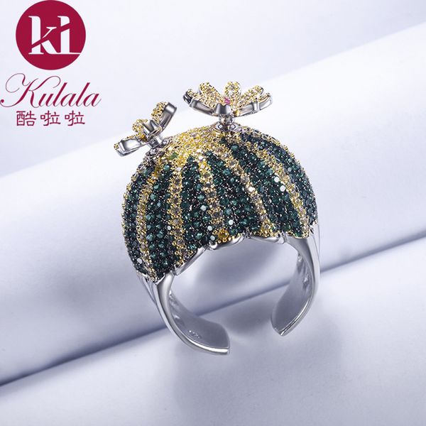 new flowers can be rotated opening fairy ball ring fashion creative personality luxury noble green zircon ring female, Silver
new flowers can be rotated opening fairy ball ring fashion creative personality luxury noble green zircon ring female, Silver